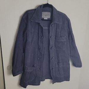 Men's Gray Cargo Jacket